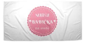 Sablio Uterák Najlepšia babička - 30x50 cm