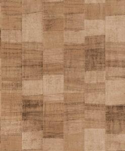 RASCH | Vliesová tapeta na stenu Back to Nature 570960 | 0,53 x 10,05 m | hnedá, béžová, žltá