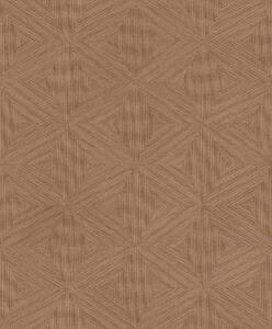 RASCH | Vliesová tapeta na stenu Back to Nature 571295 | 0,53 x 10,05 m | hnedá, šedá