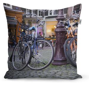 Sablio Vankúš Mestský bicykel - 40x40 cm