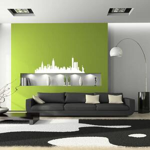 Sablio Samolepka na stenu: Panorama New York 2 - 60x23 cm