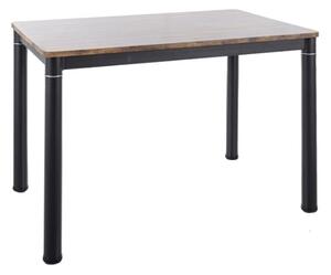 Jedálenský stôl DAMAR | orech vintage 110x60 cm