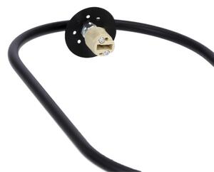 Luster na lanku CORDEL 1xG9/28W/230V čierna
