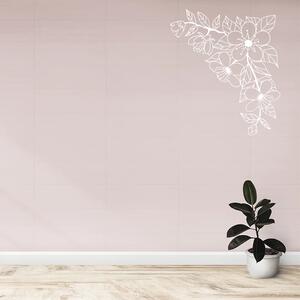 Sablio Samolepka na stenu: Květinový ornament 4 - 52x60 cm