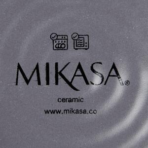 Sivý keramický hrnček Mikasa Serenity, 0,4 l