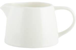 Biela porcelánová nádoba na mlieko Mikasa Ridget, 0,4 l