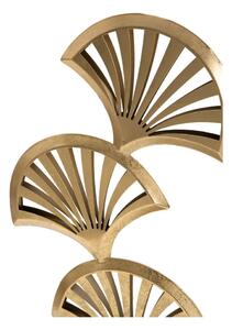 Kovová soška v zlatom dekore Mauro Ferretti Triple Leaf
