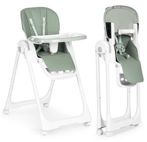 ECOTOYS Detská jedálenská stolička Basic Green