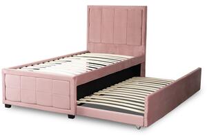 Rozkladacia posteľ Elif 90x200 cm ružová | jaks