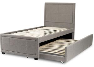 Rozkladacia posteľ Elif 90x200 cm sivá | jaks