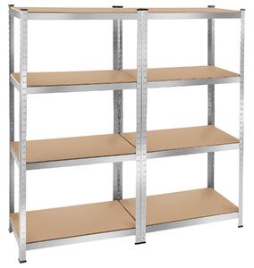 TecTake GmbH regál - 160 x 160 x 40 cm, 640 kg