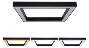 LED stropné svietidlo LED/130W/230V 3000/4000/6500K 100x100 cm čierne