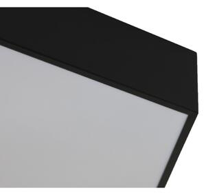 LED Stropné svietidlo LED/240W/230V 3000/4000/6500K pr. 120 cm čierna