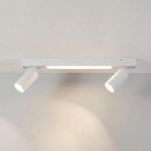 Brilagi - LED Bodové svietidlo SELE 2xGU10/30W/230V + LED/15W biela