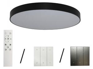 LED stropné svietidlo LED/200W/230V 3000/4000/6500K pr. 100 cm čierna