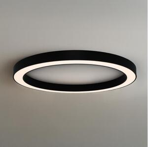 LED stropné svietidlo LED/100W/230V 3000/4000/6500K pr. 100 cm čierne