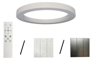 LED stropné svietidlo LED/100W/230V 3000/4000/6500K pr. 100 cm biela