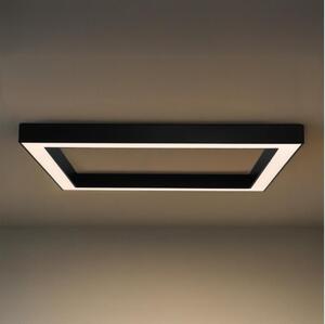 LED stropné svietidlo LED/150W/230V 3000/4000/6500K 120x120 cm čierne