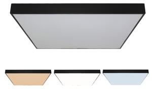 LED stropné svietidlo LED/340W/230V 3000/4000/6500K 100x100 cm čierna