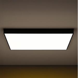LED stropné svietidlo LED/480W/230V 3000/4000/6500K 120x120 cm čierne