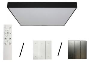LED stropné svietidlo LED/480W/230V 3000/4000/6500K 120x120 cm čierne