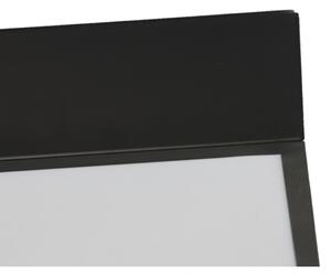 LED stropné svietidlo LED/480W/230V 3000/4000/6500K 120x120 cm čierne