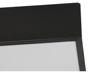 LED stropné svietidlo LED/340W/230V 3000/4000/6500K 100x100 cm čierna