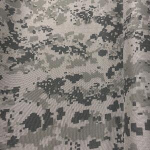 Nepremokavá látka Kodura 600x300 military 999, pixel titan, metráž 150 cm
