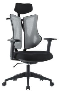 Kancelárska stolička sivá KA-H3245 GREY