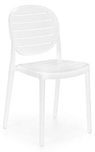 Záhradná stolička K529 - biela