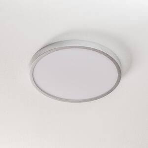 Stropné LED svietidlo Vika okrúhla, titán, Ø 30cm