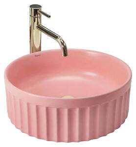 Rea Umývadlo Na Dosku Duo Sweet Pink Matt