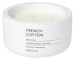 Vonná sójová sviečka doba horenia 25 h Fraga: French Cotton – Blomus