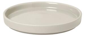 Biely keramický tanier Blomus Pilar, ø 14 cm