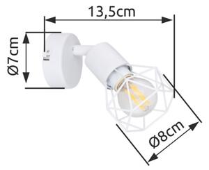 Globo 54802W-1 - Nástenné bodové svietidlo XARA 1xE14/40W/230V