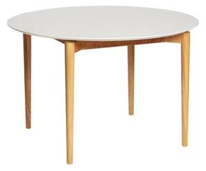 Biely jedálenský stôl Woodman Barbara, ø 115 cm