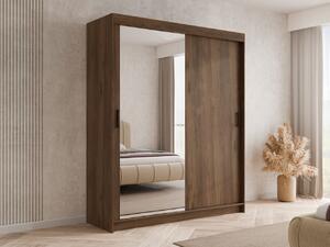 Mirjan24 Moderná skriňa so zrkadlom Acidoni II 180 cm, Farby: orech warmia 5903211533044