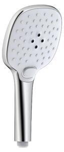 Siko SIKOBSRST33, ručná sprcha s hlavicou, chróm, biela, plast, 14,24 l/min, 12 cm, 300 g