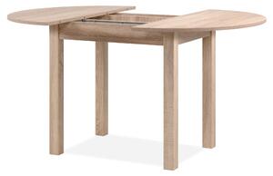 Jedálenský stôl BUD dub sonoma, šírka 100 cm