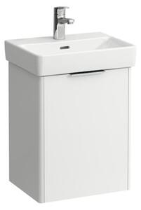 Kúpeľňová skrinka pod umývadlo Laufen Case 41,5x53x32,5 cm biela lesk H4021121102611