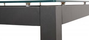 Doppler SALERNO MIAMI antracit - hliníkové záhradné sedenie 6+1/ stôl 150x90
