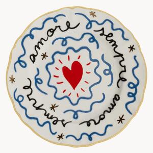 Ručne vyrobený porcelánový raňajkový tanier Frutto Della Passione