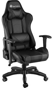 Tectake 403209 kancelárska stolička twink - čierna
