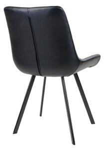 Čierne jedálenské stoličky v súprave 2 ks Memphis – House Nordic