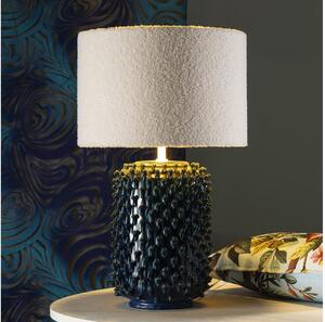 ONLI - Stolová lampa CERAMICA 1xE27/15W/230V 57 cm modrá/krémová