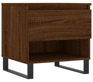 Konferenčný stolík hnedý dub 50x46x50 cm kompozitné drevo