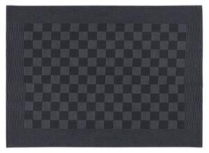 Kuchynské utierky 50 ks čierno-šedé 50x70 cm bavlna