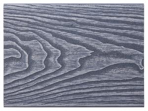Terasová doska G21 2,5 x 14,8 x 300 cm, Silver Wood s okrúhlymi výrezmi, WPC