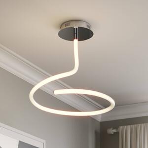 Lucande Serpentina LED stropná lampa, stmievateľná