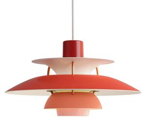 Louis Poulsen PH 5 Mini – závesná lampa, červená